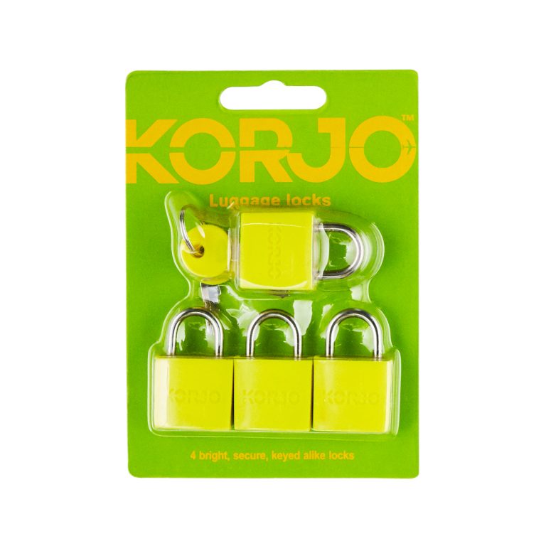 Luggage Locks - Colourful y pck