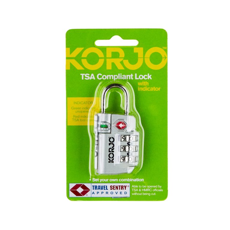 TSA Indicator Combination Lock slv pck