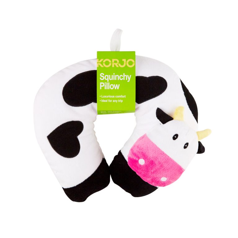 Squinchy Pillow - Animals Cow